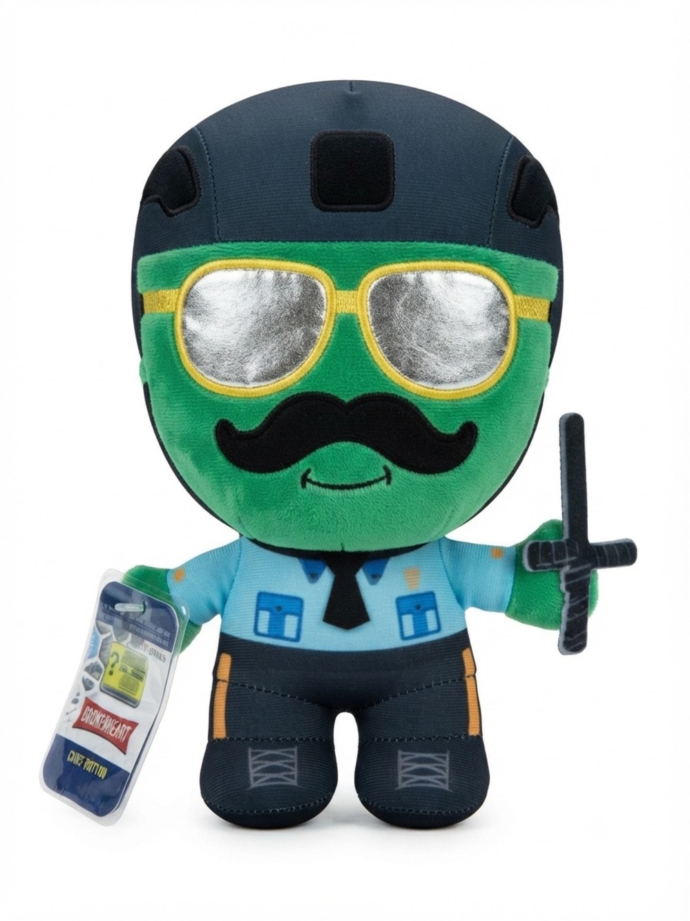 Roblox Brookhaven Chief Rotten Police Officer Plush Toy New